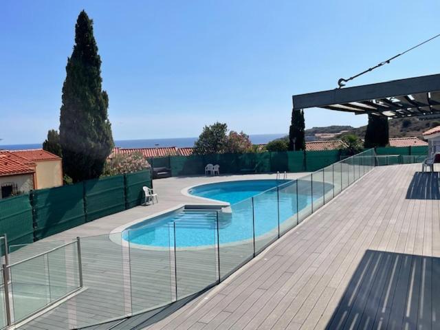 Superbe T3 Vue Sur Mer Parking Prive Classe 3 Etoiles Collioure Extérieur photo
