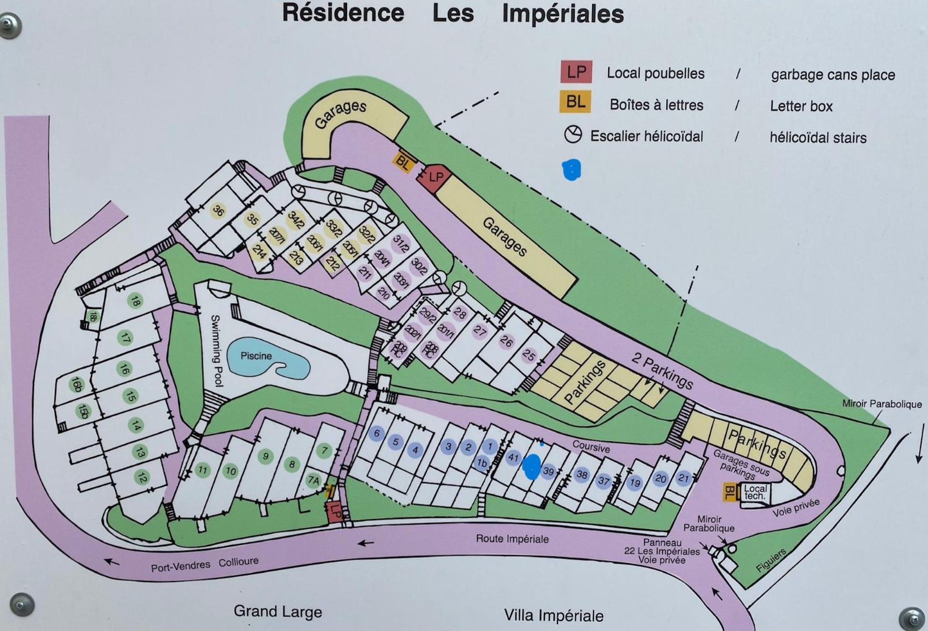 Superbe T3 Vue Sur Mer Parking Prive Classe 3 Etoiles Collioure Extérieur photo